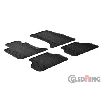 BMW Seria 5 E60/E61 2003-2010r. Dywaniki gumowe GLEDRING.